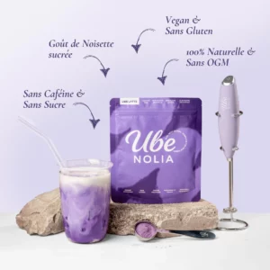 UBE NOLIA Premium Ube Latte Powder Philippines 100% Natural - 100g